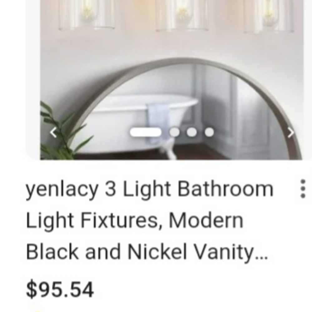 Yenlacy Bathroom Vanity Light-NWOT